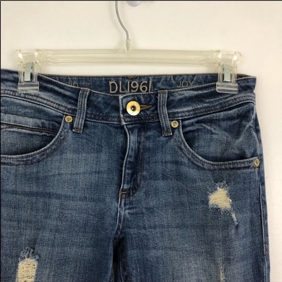 Like New DL1961 Distressed Flare Jeans - Picture 3 of 3